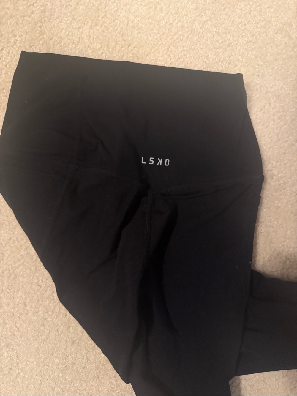 LSKD Fusion High-Rise Women's Leggings - black - small - Picture 5 of 5